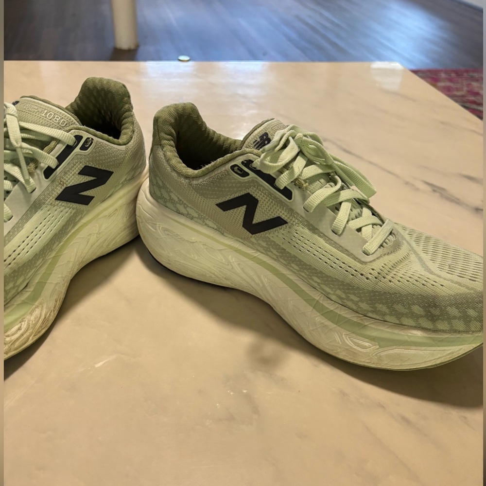 New Balance Women's Fresh Foam X 1080 Light Green Athletic Shoes